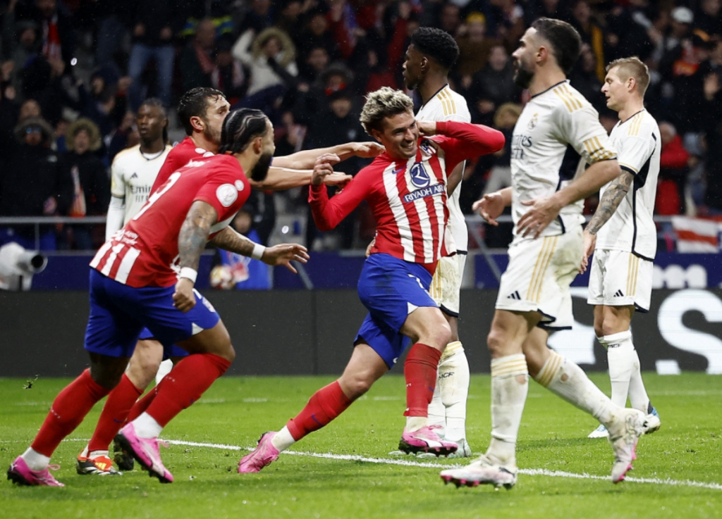 Trận derby Madrid tại Cúp nhà vua Tây Ban Nha diễn ra cực kỳ hấp dẫn 